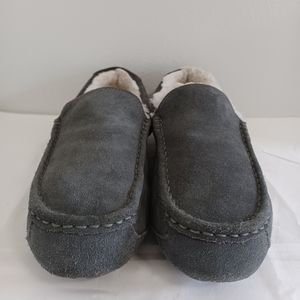 KOOLABURRA BY UGG men's tipton slippers suede leather gray size 12